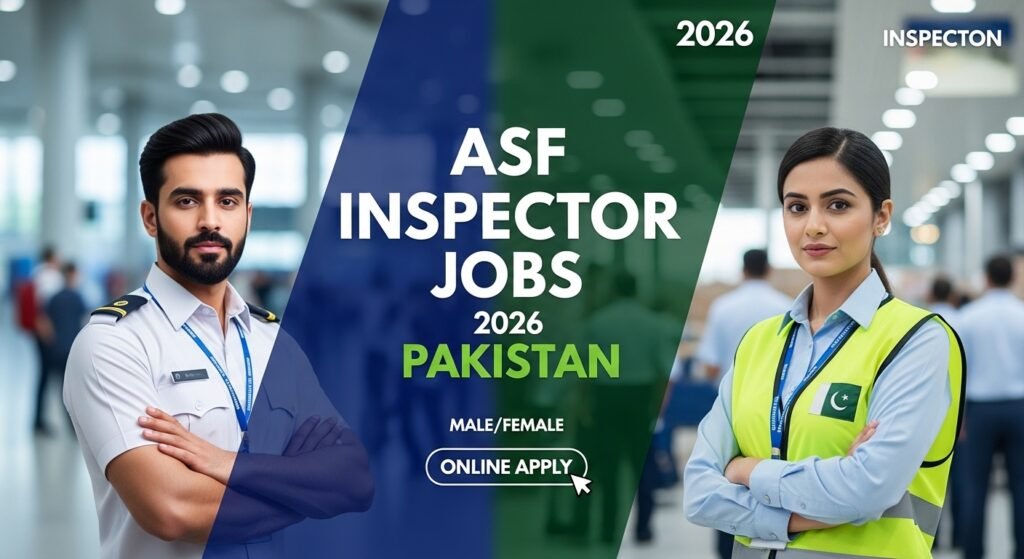 ASF Inspector Jobs Pakistan 