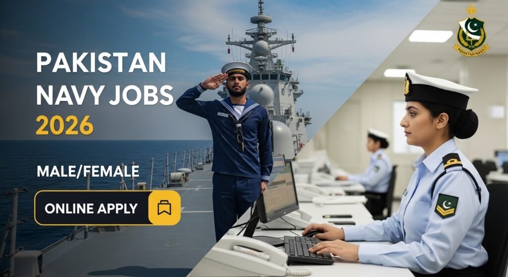 Pakistan Navy Jobs 2026