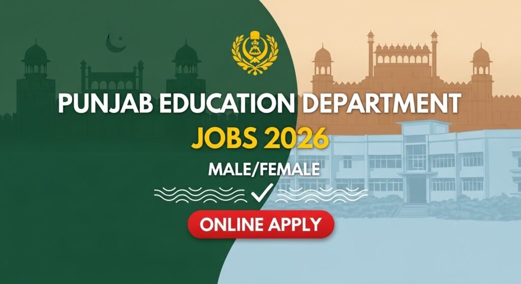 Punjab Education Department Jobs 