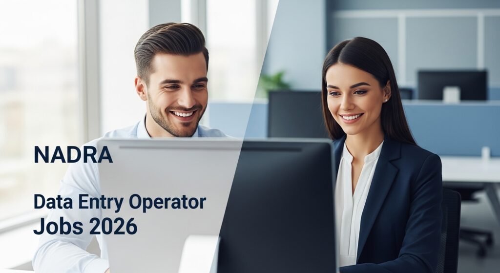 NADRA Data Entry Operator Jobs 2026