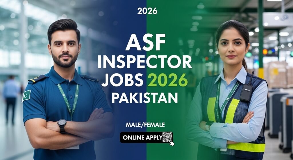 ASF Inspector Jobs 2026 Pakistan
