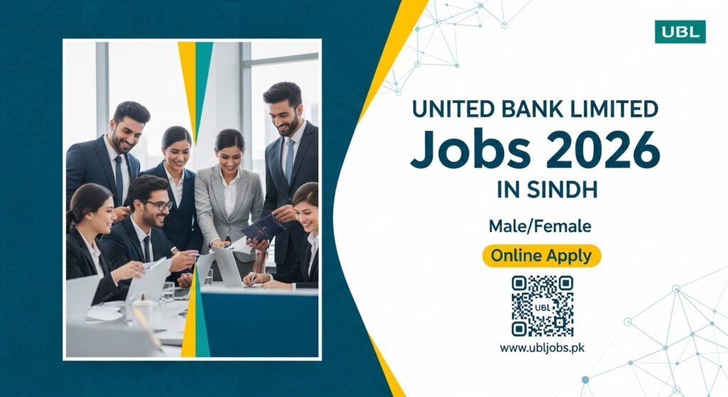 United Bank Limited Jobs 2026 in Sindh