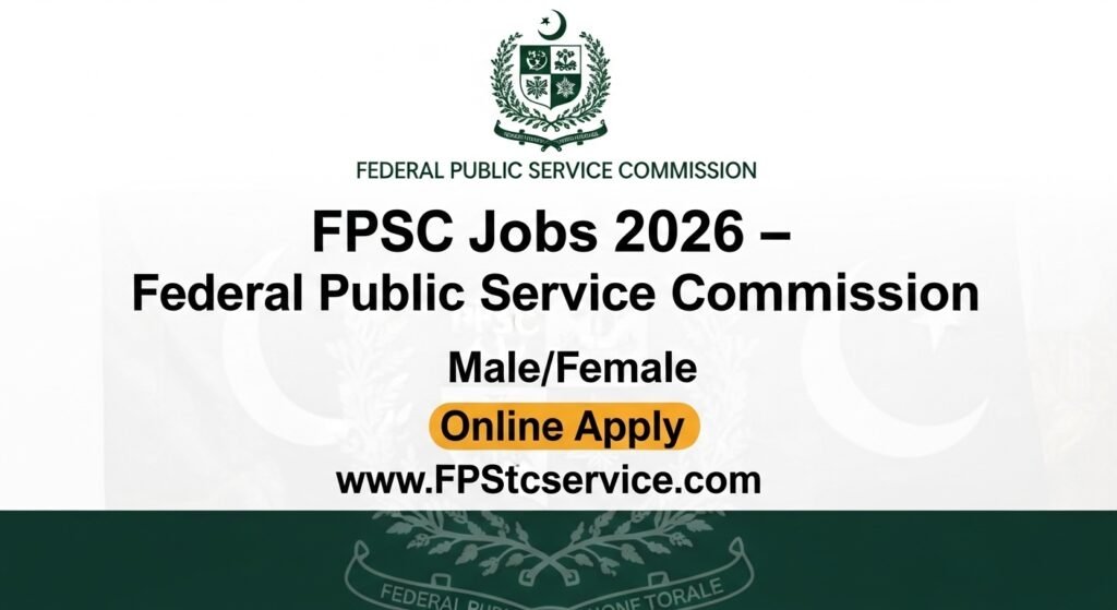 FPSC Jobs – Federal Public Service Commission